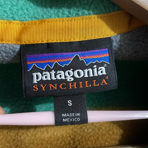 Patagonia Synchilla Fleece with Vibrant Accents